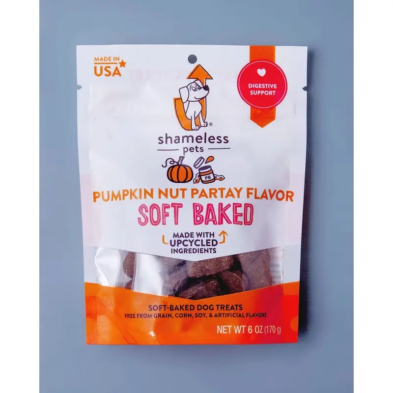 Pumpkin Nut Par-tay Soft Baked Upcycled Dog Treats << FINAL SALE >>