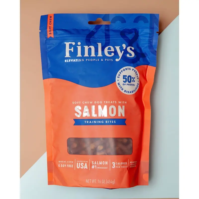 Salmon Recipe Soft Training Bites Dog Treats