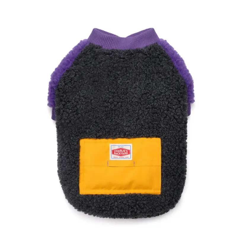 Tripper Nubbly Fleece Dog Pullover in Grey << FINAL SALE >>