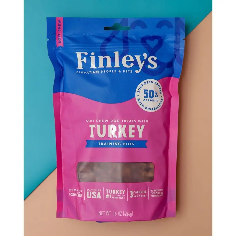 Turkey Recipe Soft Training Bites Dog Treats