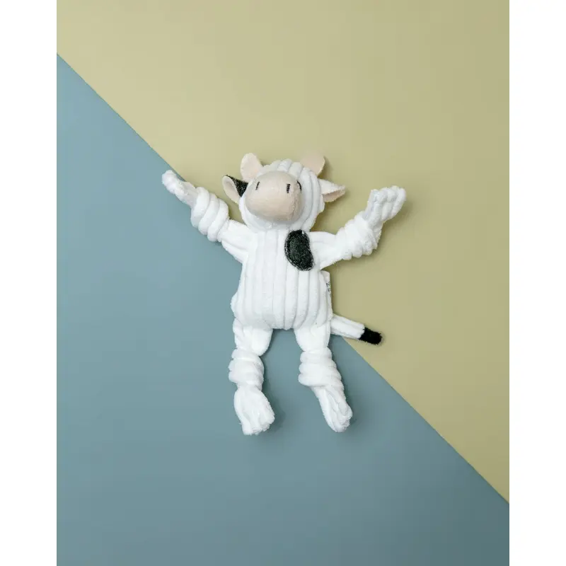 Cow Knottie Tiny Dog Plush Toy