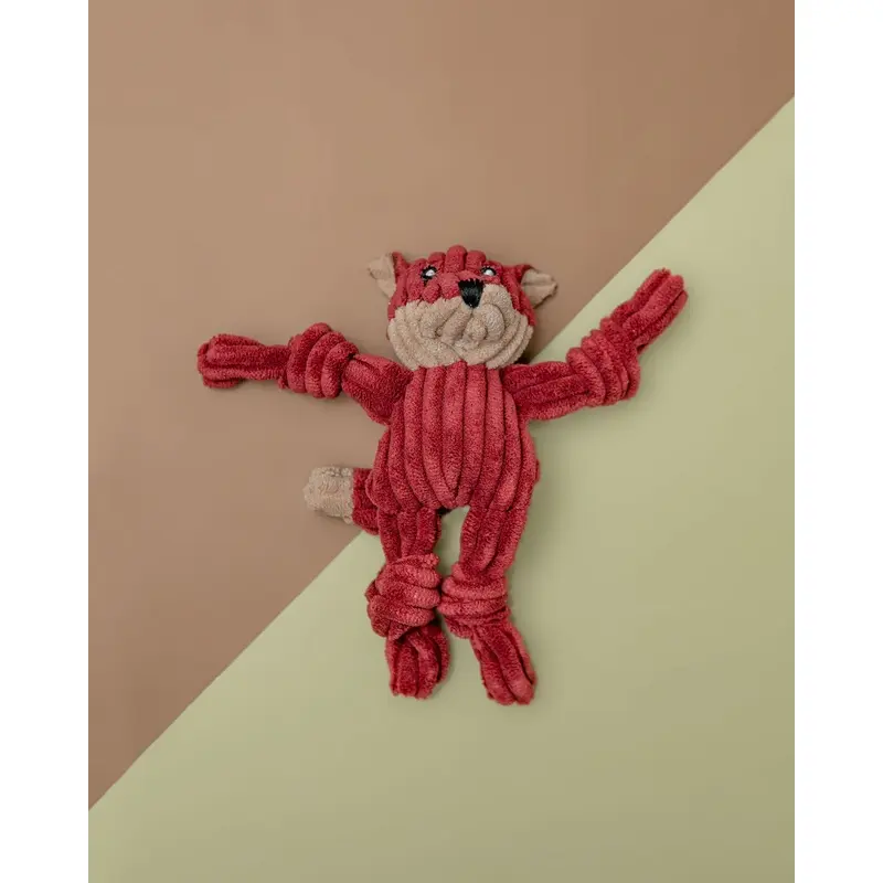 Fox Knottie Tiny Dog Plush Toy