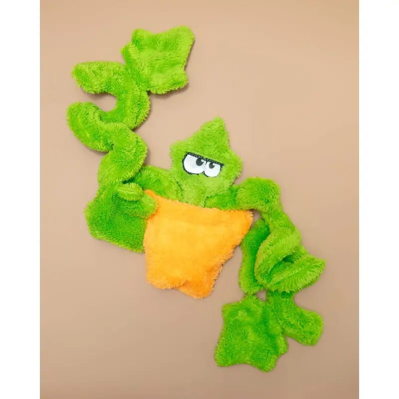 Ivy the Springy Vine Un-Stuffed Dog Toy (Made in the USA)