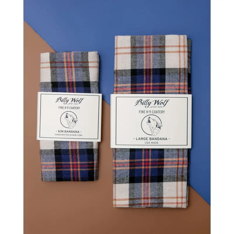 Lawson Plaid Dog Bandana (Made in the USA) (FINAL SALE)