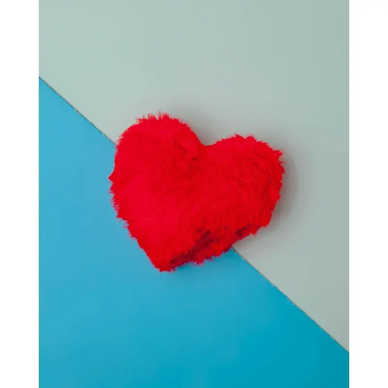 Little Heart Plush Catnip Cat Toy (Made in the USA)