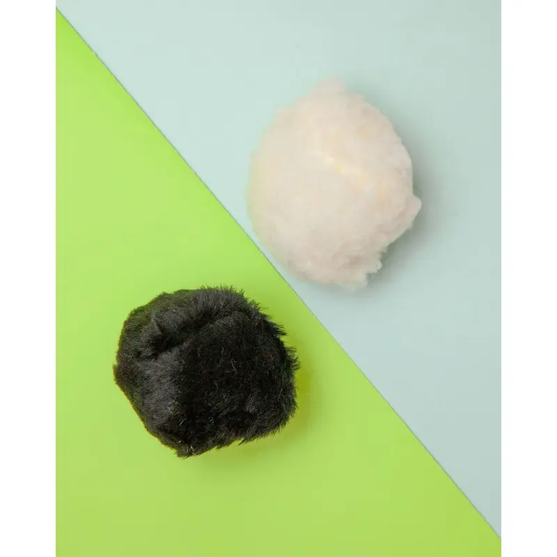 Oh BALLS Catnip Plush Cat Toy (Made in the USA)