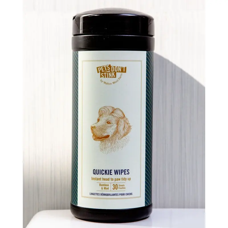 Quickie Dog Wipes (Made in the USA)