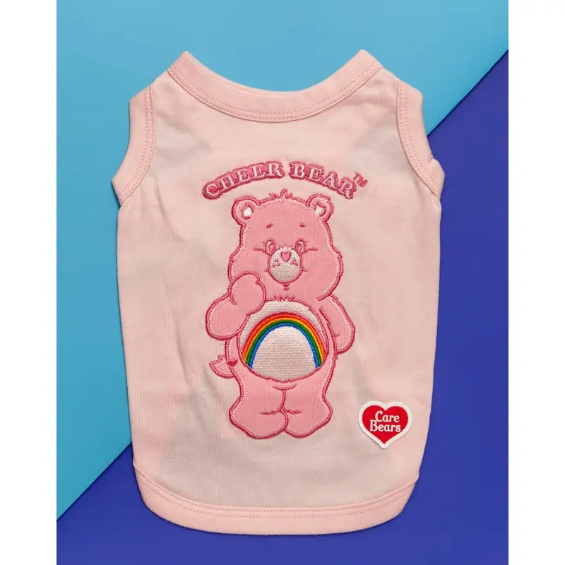 Care Bear Sleeveless Tank Top - Cheer Bear in Pink (FINAL SALE)