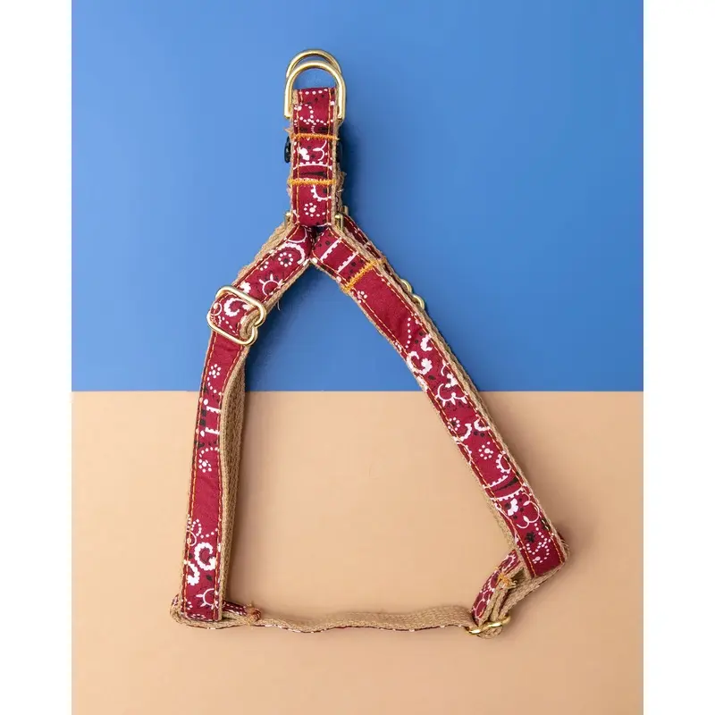 Classic Bandana Print Step-In Dog Harness << Made in the USA >> << CLEARANCE >>