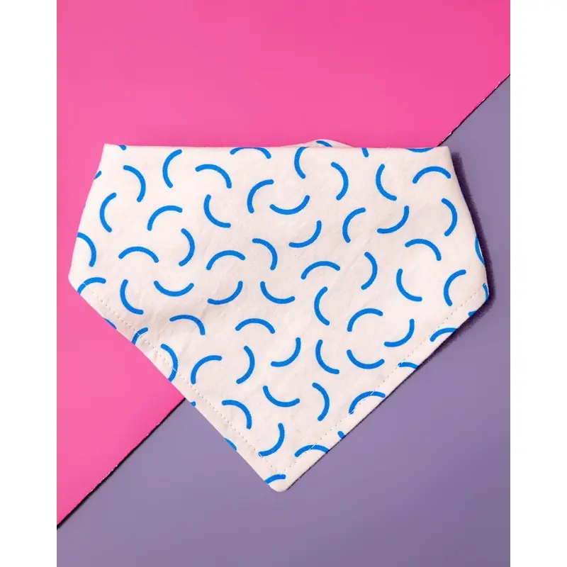 Dog Bandana in Soft Pink Pop Print (Made in the USA) << CLEARANCE >>