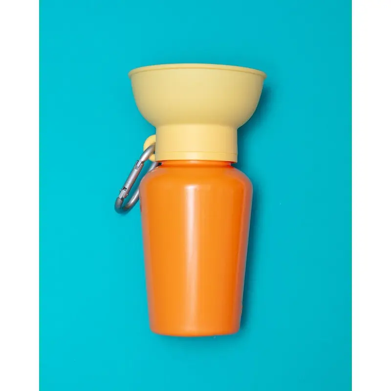Mango and Lemon Flip Dog Travel Water Bottle (Limited Edition)
