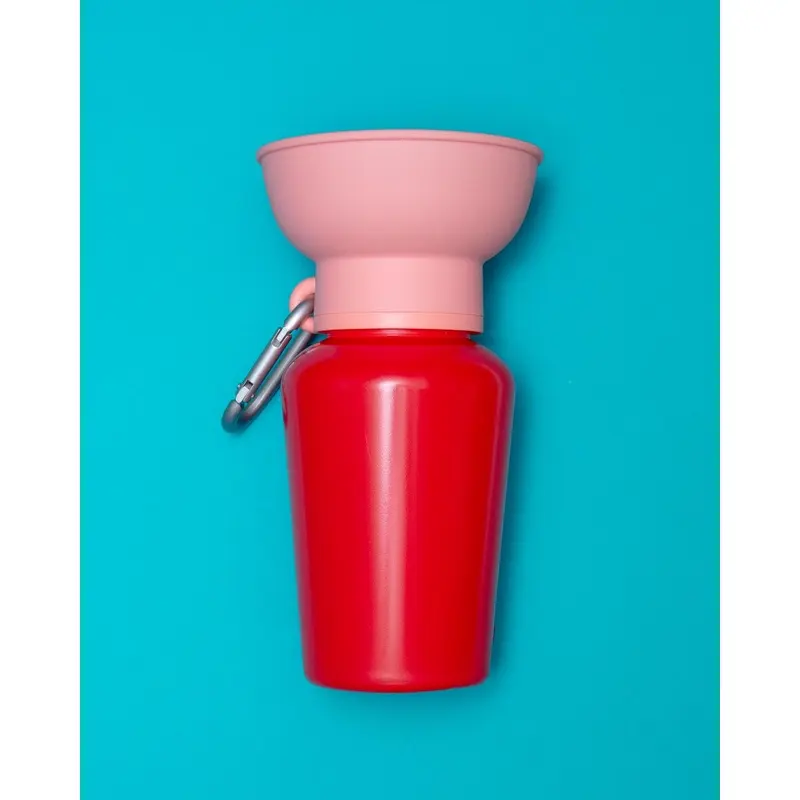 Strawberry and Guava  Flip Dog Travel Water Bottle (Limited Edition)