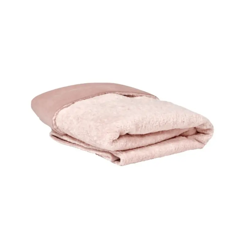 The Pink Champagne Faux Fur Dog Blanket