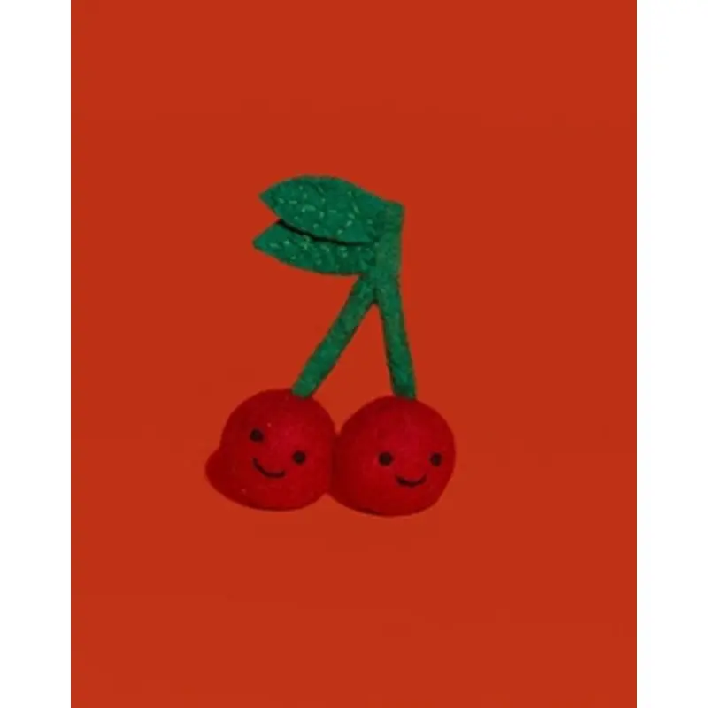 Wool Cherries Toy for Cats