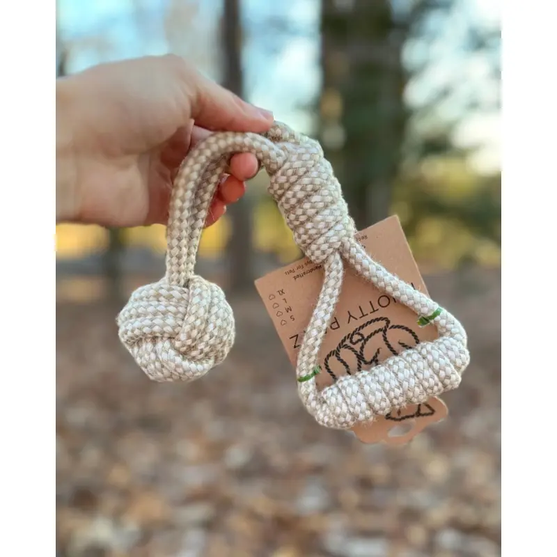 Forest Knot Hemp Rope Tug Dog Toy (FINAL SALE)
