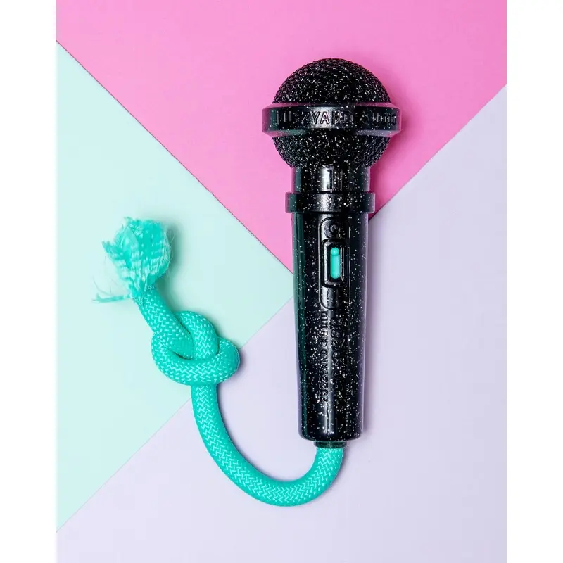 Mic Drop Interactive Chew Dog Toy