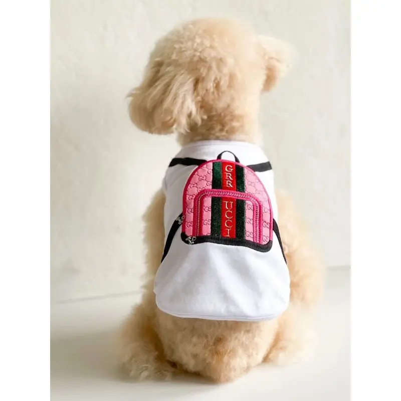 Grrucci Backpack T-Shirt for Dogs (FINAL SALE)