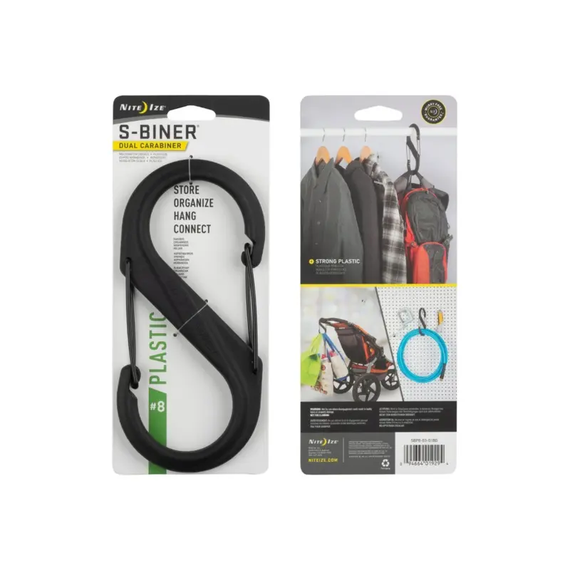 S-Biner Plastic Dual Carabiner