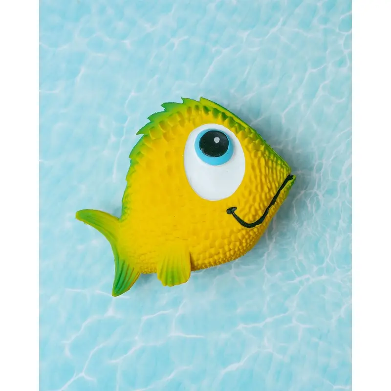 Freddy Fish Natural Latex Soft Squeaky Dog Toy