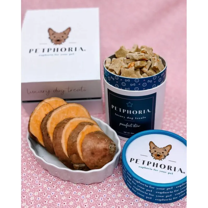 Pawfect Stew Bone Broth & Organic Sweet Potato Dog Treats (FINAL SALE)