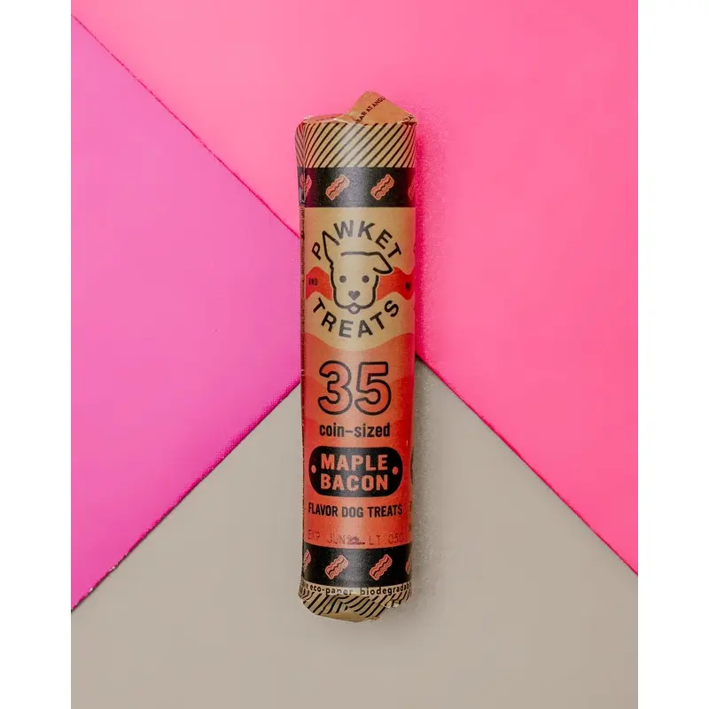 Roll of Maple Bacon Pawket Dog Treats << FINAL SALE >>