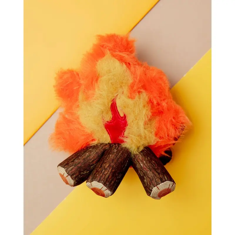 Cozy Campfire Squeaker Dog Toy << FINAL SALE >>