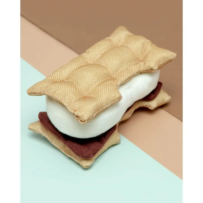Gimme S'more Squeaker Dog Toy