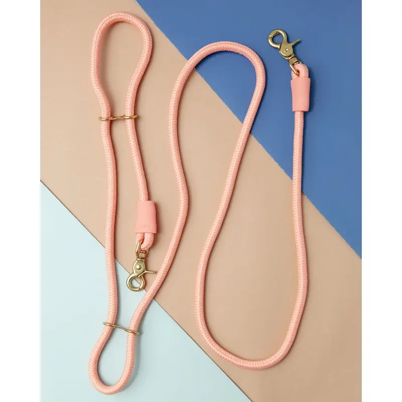Infinity Dog Leash in Peach