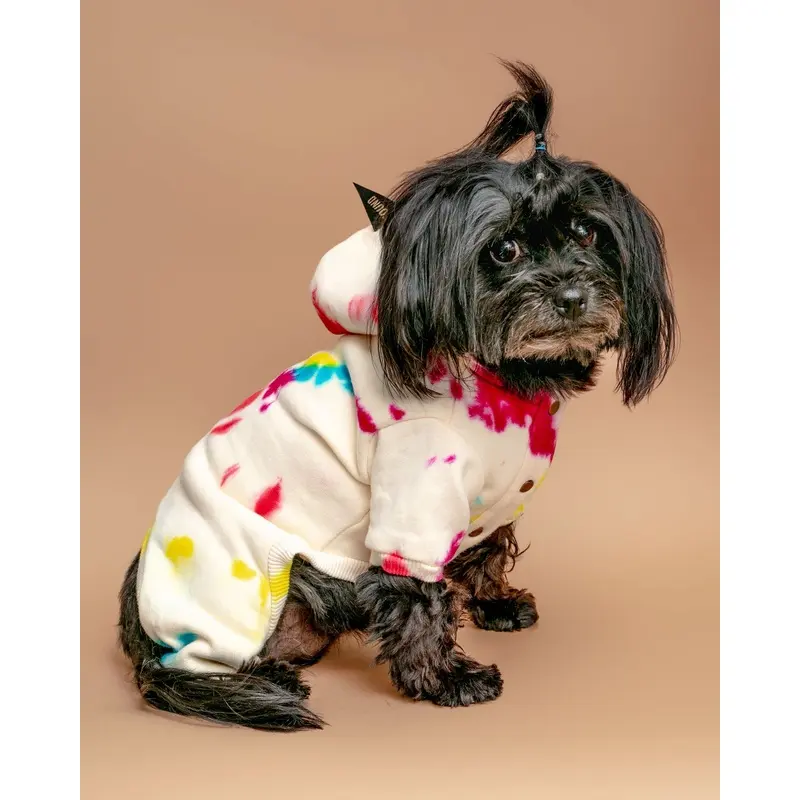 Studio Splatter Dog Onesie in Prismatic << FINAL SALE >>