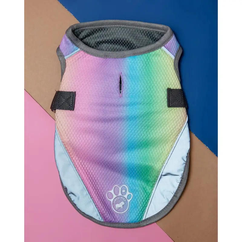 Chill Seeker Cooling Dog Vest in Rainbow << CLEARANCE >>