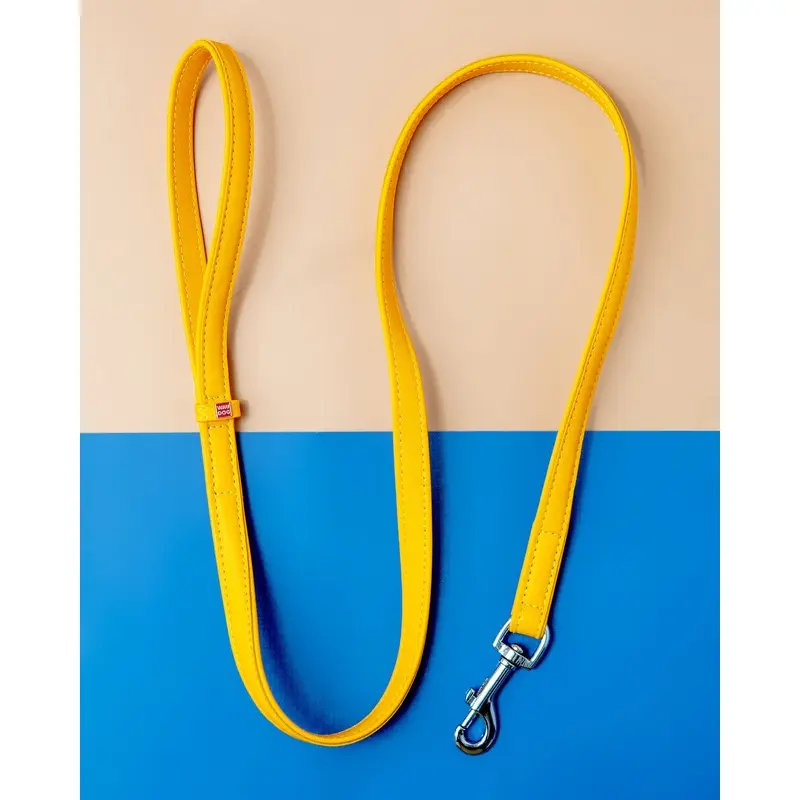 Golden Sunshine Leather Dog Leash << FINAL SALE >>