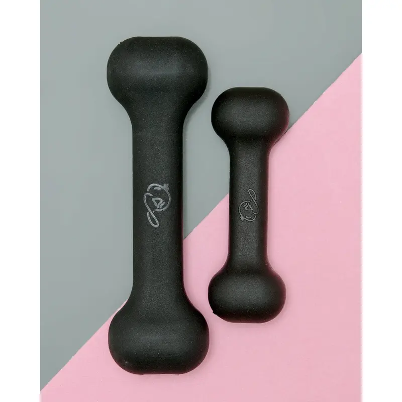 The Perfect Bone Dog Toy in Black (Made in the USA)