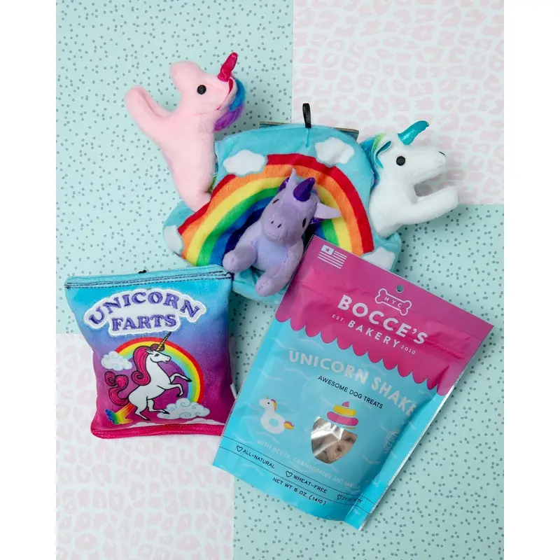 Unicorns are Magic! Dog Toy & Treat Bundle