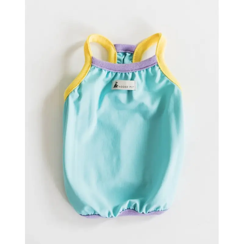 Cooling Dog Tank in Aqua << FINAL SALE >>