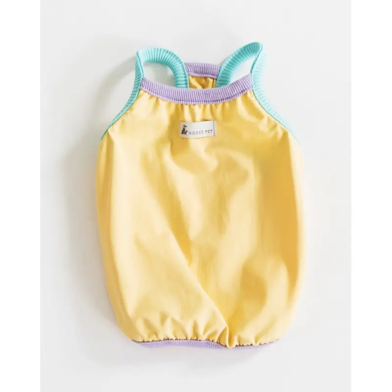 Cooling Dog Tank in Yellow (FINAL SALE)