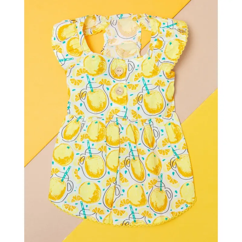 Sweet Lemonade Dress for Dogs << FINAL SALE >>