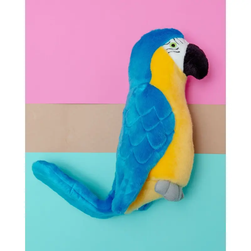 Jimmy the Parrot Plush Dog Toy << FINAL SALE >>