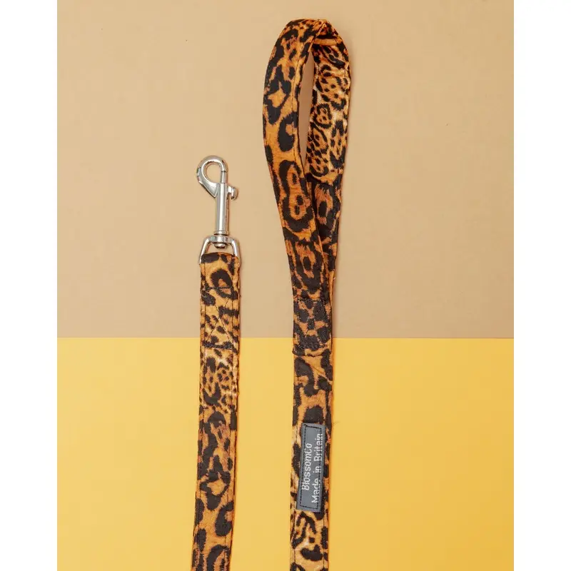 Leopard Print Dog Leash << CLEARANCE >>