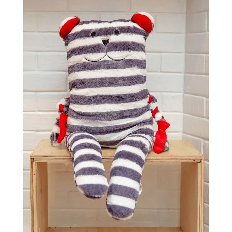 Grizzly Greybar Jumbo Plush Dog Toy