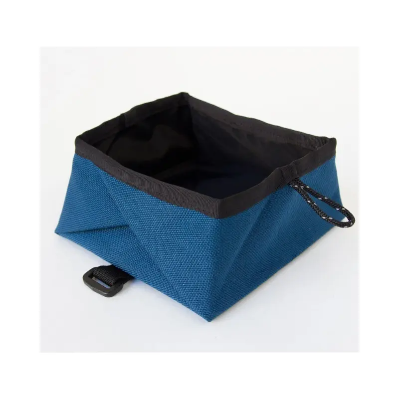 Montara Pop-Up Travel Dog Bowl in Navy (Made in the USA)(FINAL SALE)