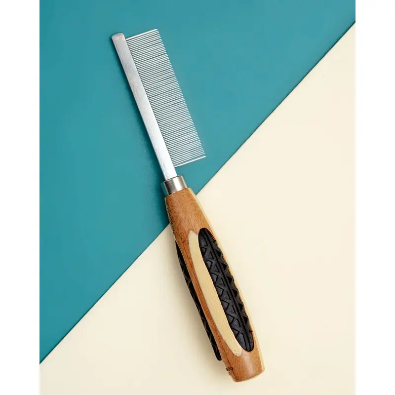 Fine Tooth Metal Pet Comb