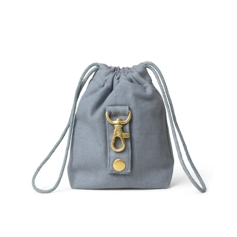 Dog Treat Bag in Faded Blue