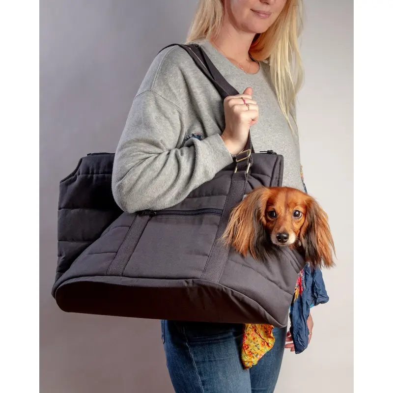 Rio Dog Carrier Bag in Warm Grey (FINAL SALE)