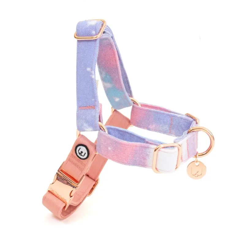Adjustable No-Pull Dog Harness in Cotton Candy(FINAL SALE)