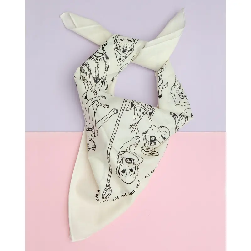All Dogs are Good Dogs Bandana(Made in the USA)