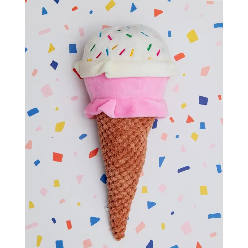 Ice Cream Cone Plush Toy