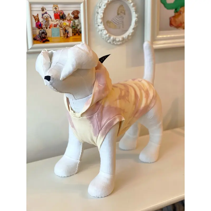 Studio Splatter Dog Sweatshirt in Blush (CLEARANCE)