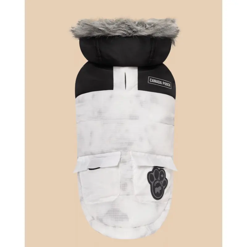 Eco True North Dog Parka in Marble << FINAL SALE >>