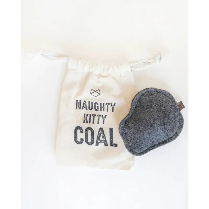 Naughty Kitty Coal Cat Toy (Made in the USA)