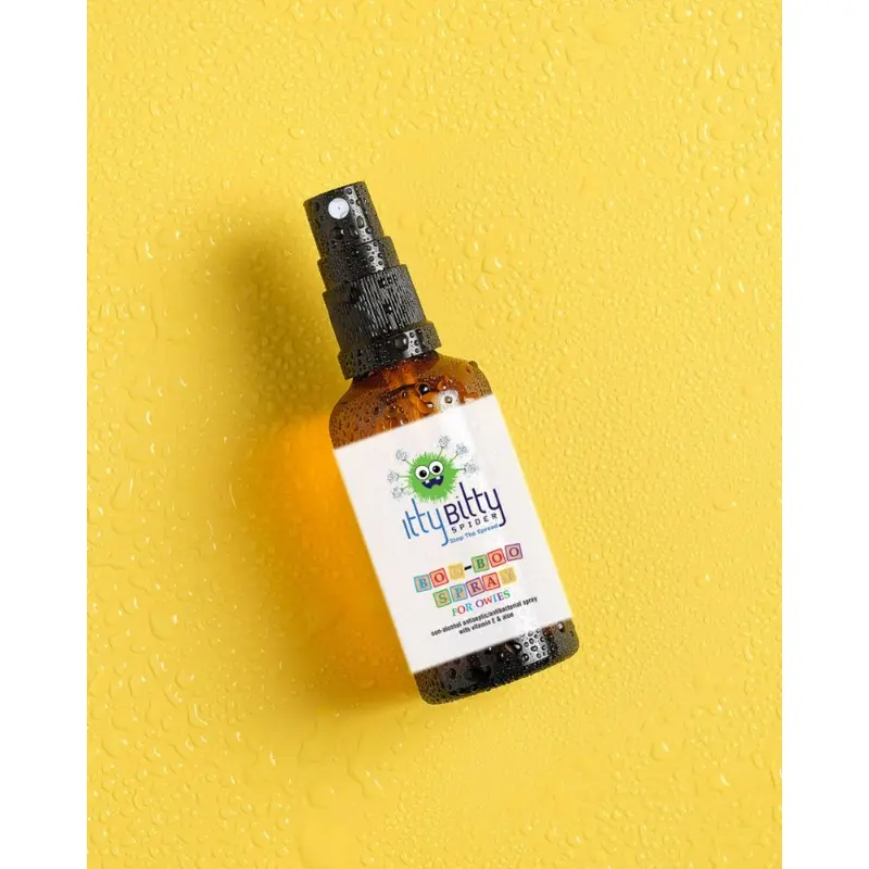 Non-Alcohol Antiseptic & Antibacterial Boo Boo Spray with Aloe & Vitamin E